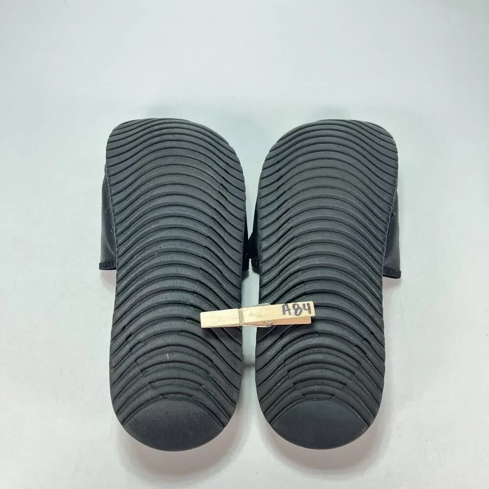 Nike Kawa Slide Black Casual Adjustable Hook & Loop Straps Sandals Men's Size 10